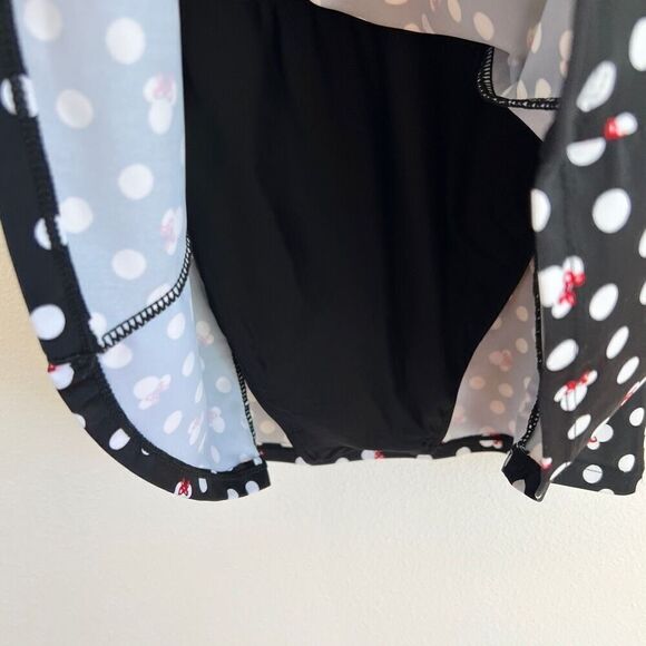 Disney Swimsuit Dress Minnie Mouse Icons Polka-Dot Print Size Small Missing Bow - Picture 13 of 15